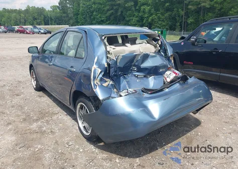 2007 Toyota Yaris из США, поврежденный, VIN JTDBT903471143052